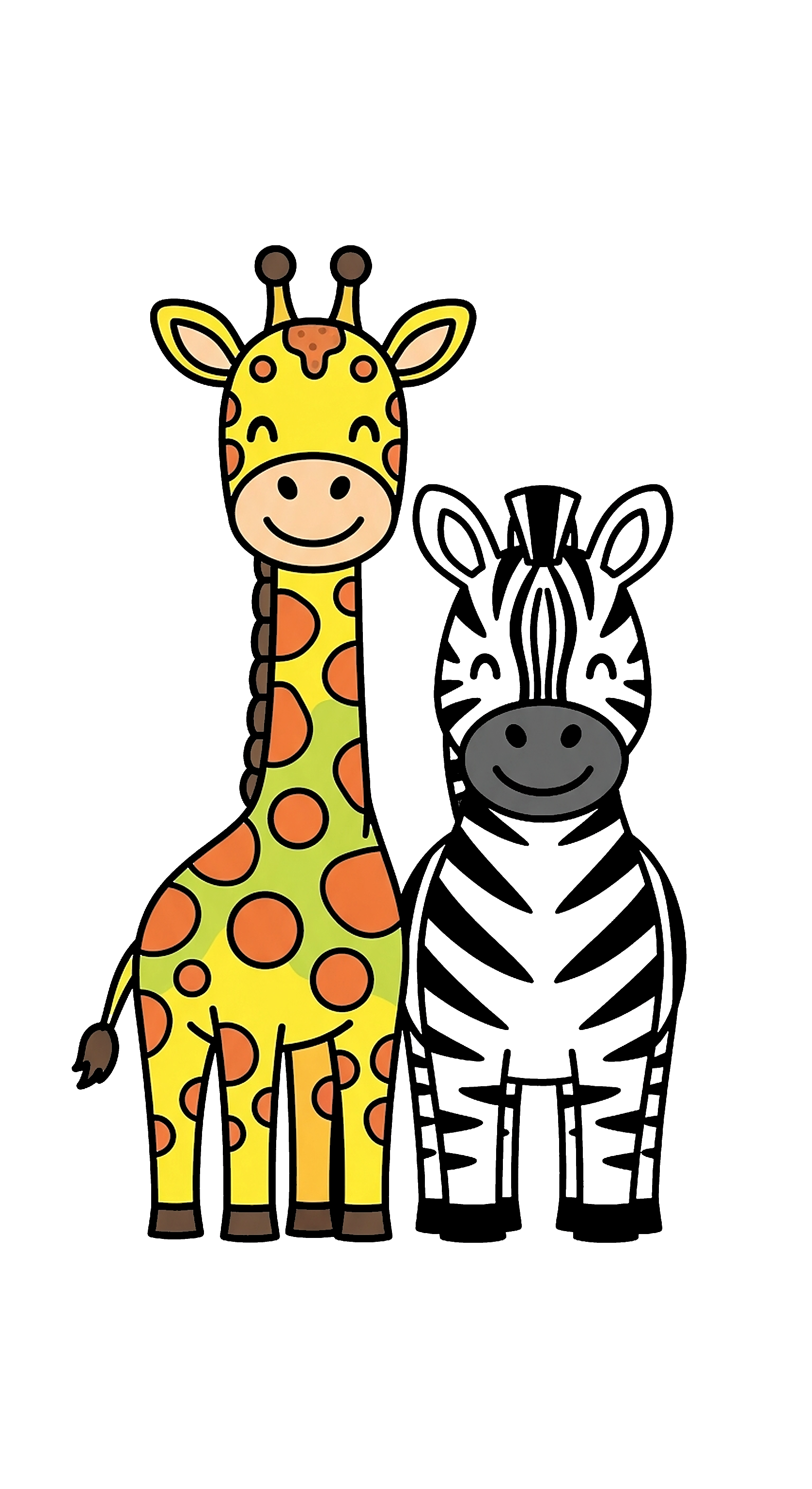 Jungle Safari Coloring Page Aa coloring page