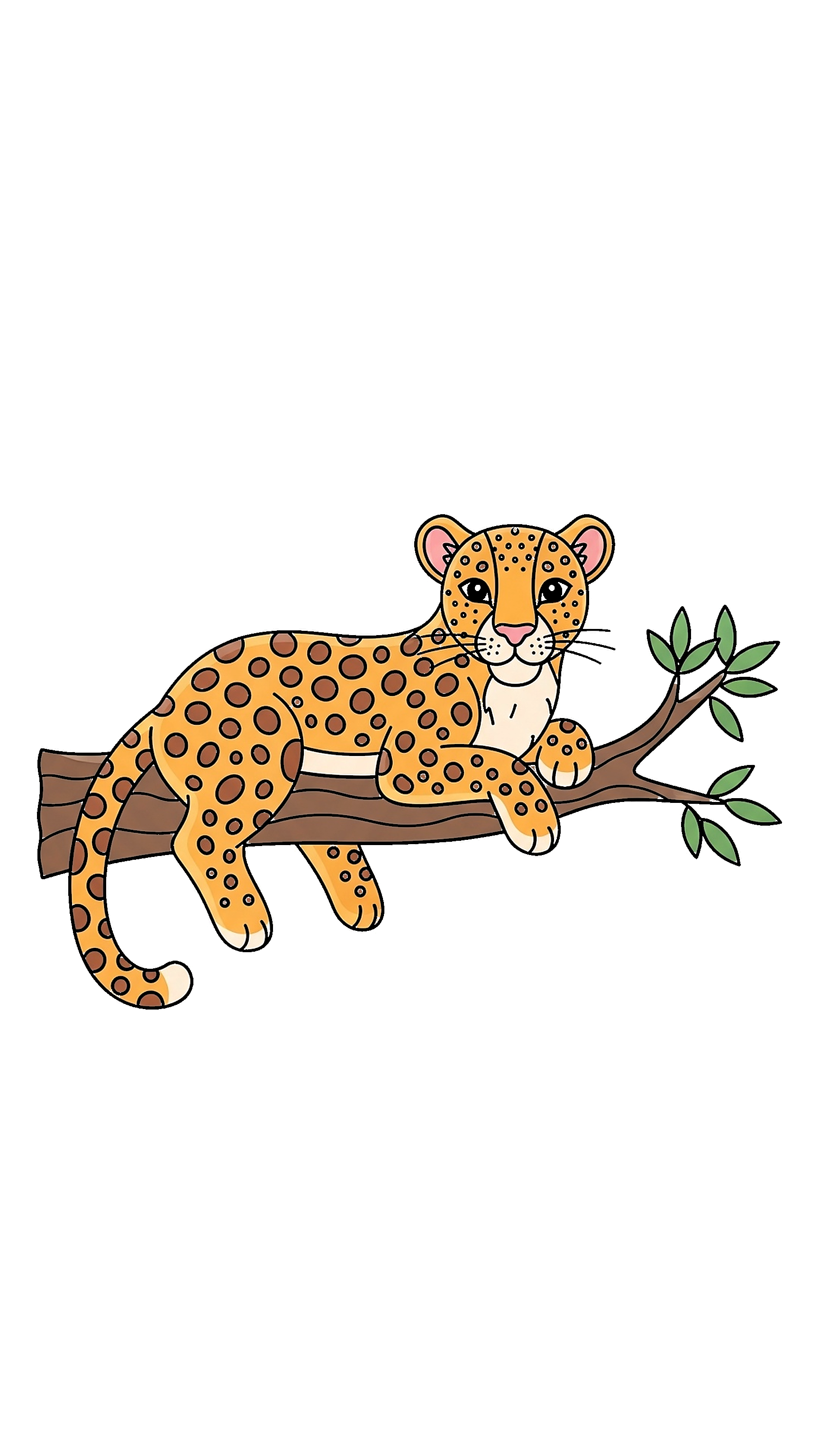 Jungle Safari Coloring Page Bk coloring page